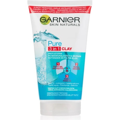 Garnier Pure Active почистващ пилинг 3 в 1 150ml