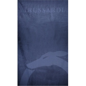 Trussardi Плажна кърпа за мъже trussardi jeans, uni, Син (tru2mtw01_bl14darkb)