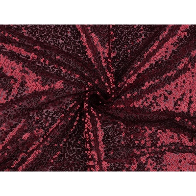 Prima-obchod Flitrová látka Ø3 mm, barva 4 (200 g/m²) bordó