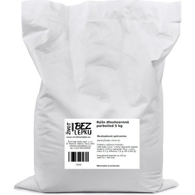 Život bez lepku dlhozrnná parboiled ryža 5 kg