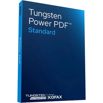 Tungsten Power PDF Standard 2025.3 (1 zařízení / Lifetime) (Elektronická licence)