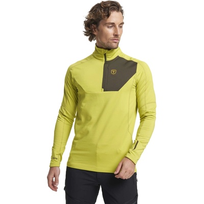 Tenson Txlite Full Zip žltá tmavo sivá