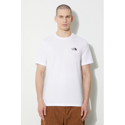 The North Face Тениска The North Face M S/S Simple Dome Tee в бяло с принт NF0A87NGFN41 (NF0A87NGFN41)