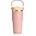 STANLEY IceFlow Flip Straw 2.0 Tumbler неръждаема термобутилка за вода Peach Rose 410ml