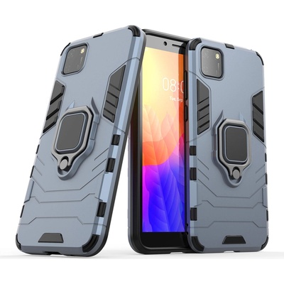 Huawei Здрав калъф Ring Armor Case за Huawei Y5P - Син KP13822