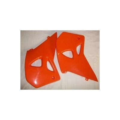 UFO kryty chladiče KTM 4T 96-99 barva oranžová