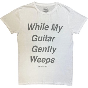 The Beatles My Guitar Gently Weeps (Back Print) White L Риза (BEATTEE348MW03)