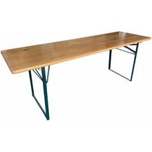 ST LEISURE EQUIPMENT Stôl DORTMUND Medium, 200x50x77 cm