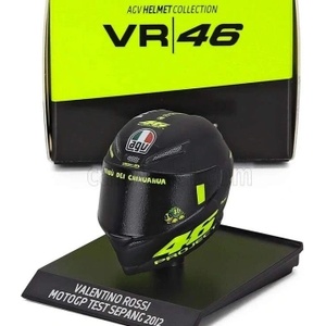 MINICHAMPS Модели на автомобили и мотоциклети модел на каска 1/10 Valentino Rossi MotoGP Test Sepang 2012 - 1: 1 (TRS8819-4005)
