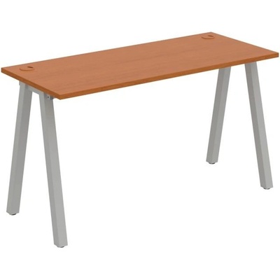 OFFICE PRO s.r.o. HOBIS kancelársky stôl rovný - UE A 1400, hĺbka 60 cm, čerešňa