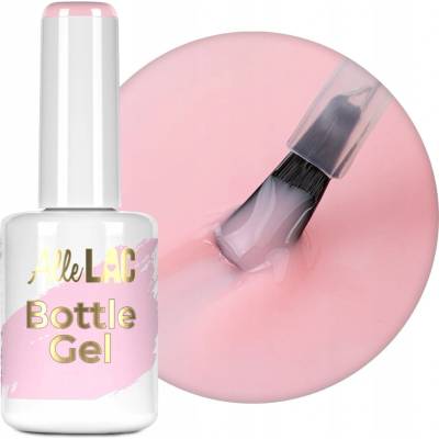 AlleLac gel v lahvičce na nehty Misty rose pilník 15g