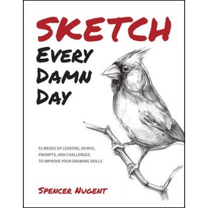 Sketch Every Damn Day: 52 Weeks of Lessons, Demos, Prompts, and Challenges to Improve Your Drawing Skills (2024)