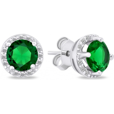 Brilio Silver náušnice EA601WG