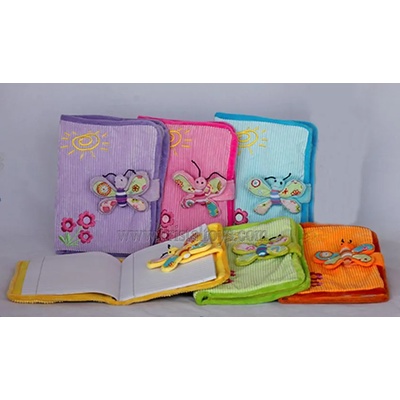 Плюш АМЕК Тетрадка с плюшено облекло Джинсово