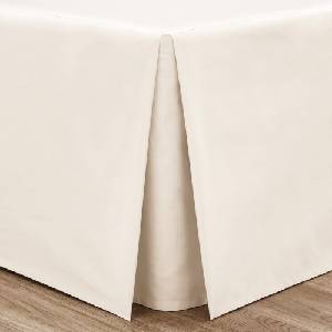 Catherine Lansfield Кремаво перкалово покритие на рамка на легло 150x200 cm Easy Iron Percale - Catherine Lansfield (BD/18277/W/KBPV/CR)