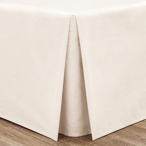 Catherine Lansfield Кремаво перкалово покритие на рамка на легло 150x200 cm Easy Iron Percale - Catherine Lansfield (BD/18277/W/KBPV/CR)