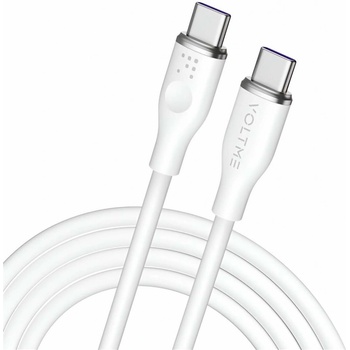 Voltme C2036 Powerlink Moss USB-C/ USB-C, 1,8m, bílý