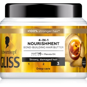 Schwarzkopf Gliss Oil Nutritive интензивна подхранваща маска за увредена коса 400ml