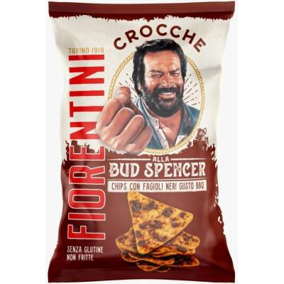 Bud Spencer Barbecue chipsy z čiernej fazuľe bezlepkové 70 g