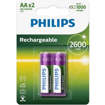 Philips 2600 mAh AA (R6B2A260/10)