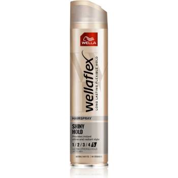 Wella Wellaflex Shine & Hold лак за коса с екстра силна фиксация за блясък 250ml