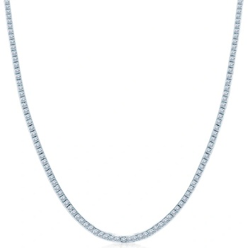 SAVICKI Тенис колие Share Your Love 3.0 mm: бяло злато, диаманти