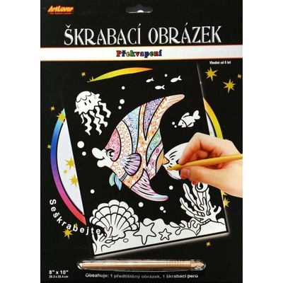 ArtLover škrabací obrázek překvapení Papoušci
