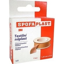 3M Spofaplast Náplast cívková textilní 131SB 1. 25 cm x 5 m