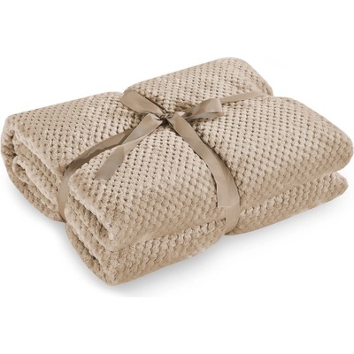 DecoKing Svetlohnedá deka mikrovlákno Henry 170x210
