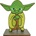 Craft Buddy Комплект за диамантена бродерия, Craft Buddy, Crystal Art Buddies, Йода, 7 части