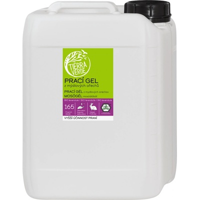 Tierra Verde prací gel z mýdlových ořechů s levandulí 5000 ml