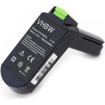 VHBW Батерия за Festo Festool BP-XS / CXS, 10.8 V, 1.5 Ah (800109677)