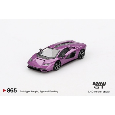 MINI GT Lamborghini Countach LPI 800-4 Viola 30th 1:64