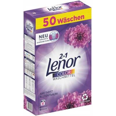 Lenor Amethyst 2v1 Univerzální a Color prací prášek 3,25 kg 50 PD