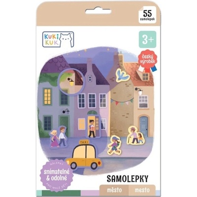 KukiKuk samolepky město