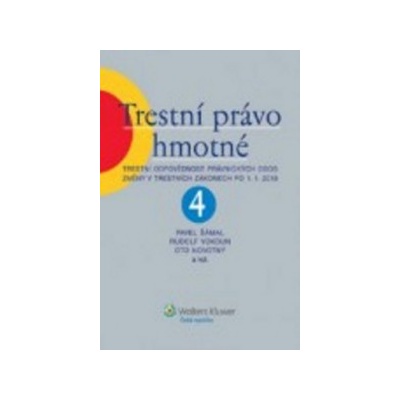 Trestní právo hmotné, 4. díl