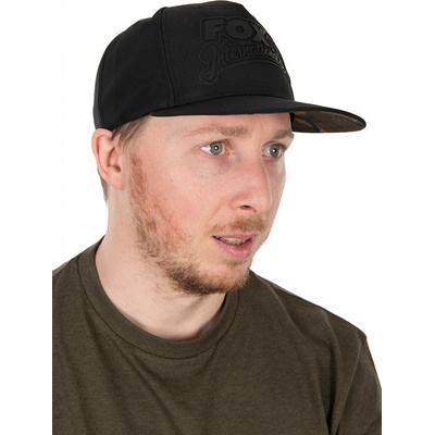 Fox Kšiltovka Black/Camo Flat Peak Snapback Cap – Zboží Dáma