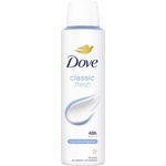 Dove дезодорант дамски, Classic Fresh, 150мл