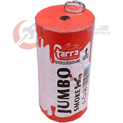 dýmovnice Jumbo červená 1 ks