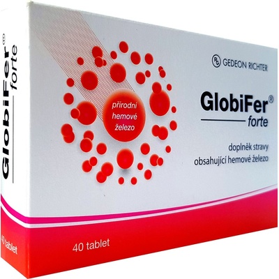 GlobiFer Forte 40 tablet – Zbozi.Blesk.cz