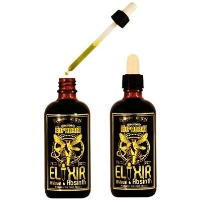 Hill's Euphoria Elixir Absinth 79% 0,1 l (holá láhev) – Zboží Mobilmania