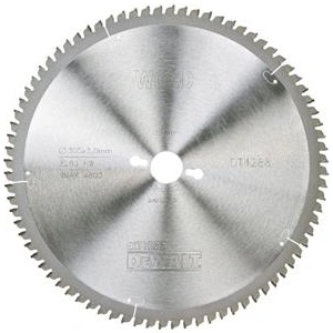 DEWALT Нож за трион / фурнир, ламинат, алуминий / TCG -5°, 305 x 30 мм, 80 зъба DT4288 (DT4288)