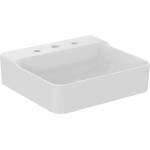 Ideal Standard Conca Ceram - Умивалник 50x45 см, без преливник, с 3 отвора за смесител, бял T378601 (T378601)
