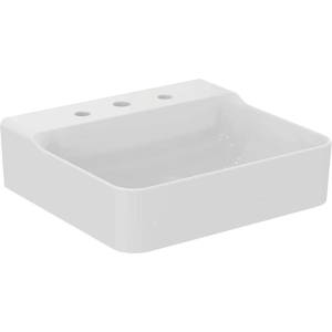 Ideal Standard Conca Ceram - Умивалник 50x45 см, без преливник, с 3 отвора за смесител, бял T378601 (T378601)