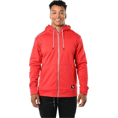 Bauer Team Fleece Zip SR Senior červená