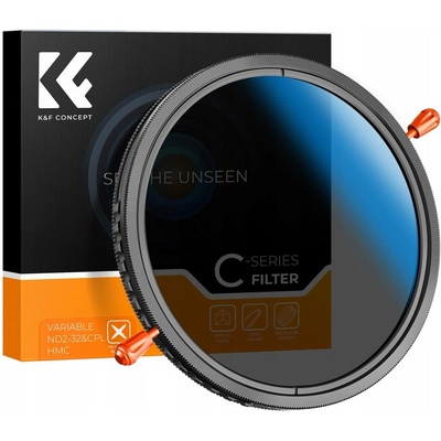 K&F Concept CPL ND2-ND32 Nano-C 77mm