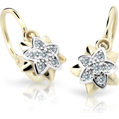 Cutie Jewellery zlaté detské náušnice C2210-10-X-1 červená