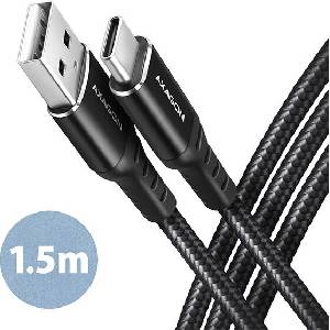 AXAGON HQ USB-C USB-A cable 1.5 m (BUCM-AM15AB)