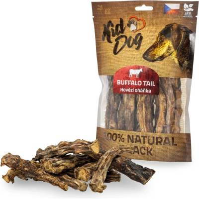 KIDDOG 100% Natural Snack говежда опашка без кожа 12 cm/200 g