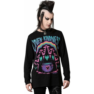 KILLSTAR дълъг ръкав тениска унисекс KILLSTAR - Coven Of Kindness - Черен - KSRA005021